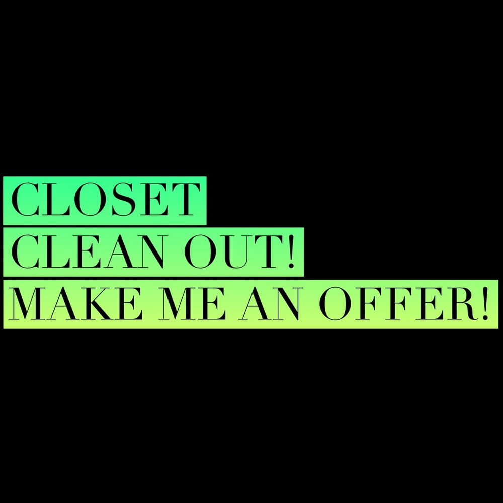 ALL reasonable offers accepted!